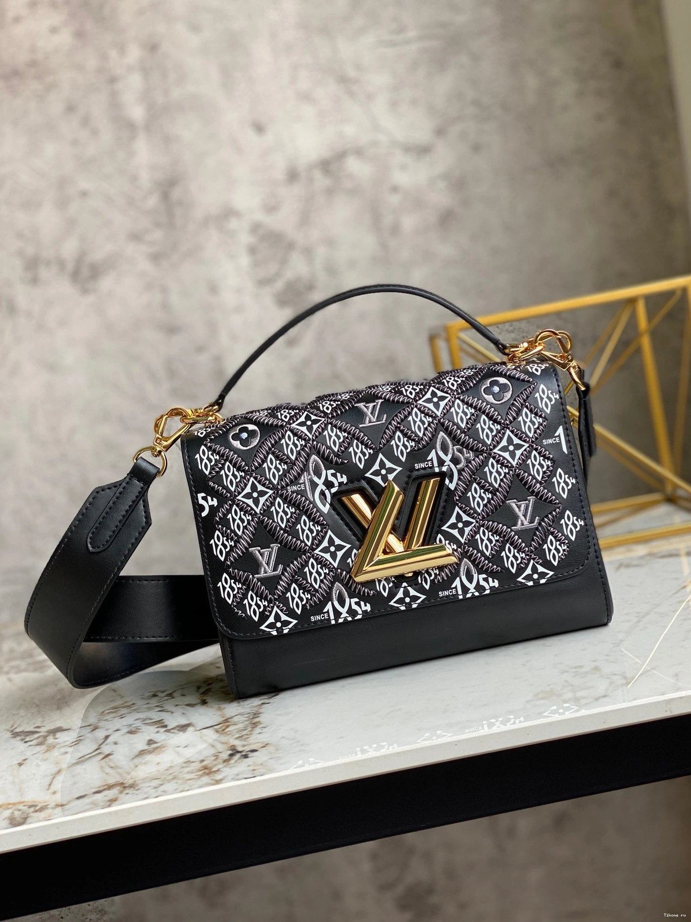 Cheap VUITTON 1854 TWIST LOUIS MM SINCE 0715